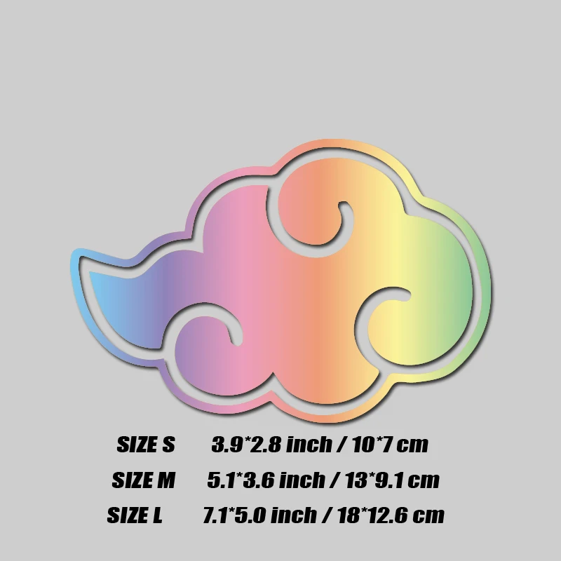 Akatsuki Auspicious Clouds High-Quality Vinyl Decal - Perfect