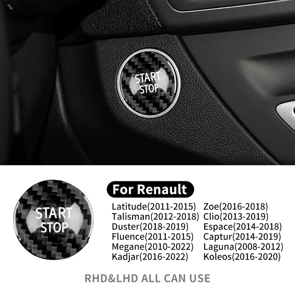 KUNGKIC Autocollant En Fibre De Carbone Rigide Pour Moteur De