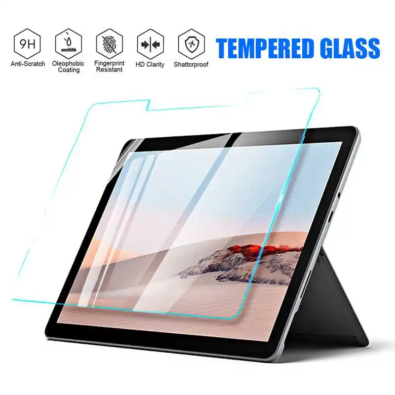 Vetro Temperato Da 1/2 Pezzi Per Microsoft Surface Pro 4 5 6 7 Plus Pellicola Proteggi Schermo
