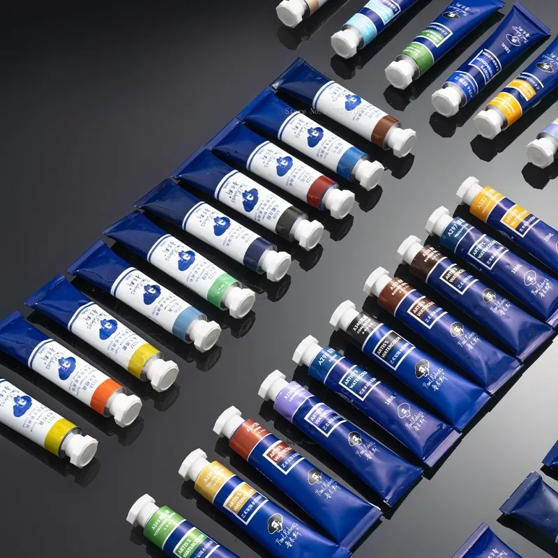 루벤스 수채화 물감, 투명 관형 레이어드 컬러, 수채화 아티스트, 파인 아트 페인팅, 작품 창작 미술 용품, 8ml, 18ml