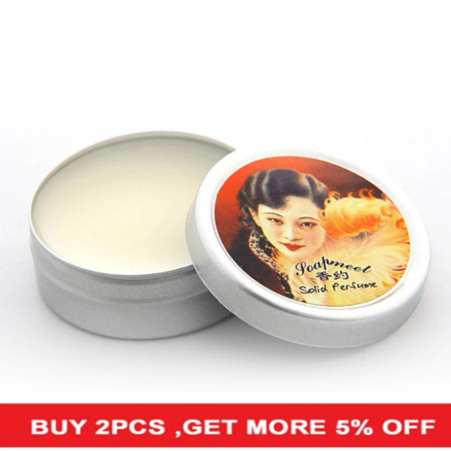 

Multi Fragrance About Old Shanghai Solid Perfume Balm for Women Eau de Parfum Fresh Deodorant Balm