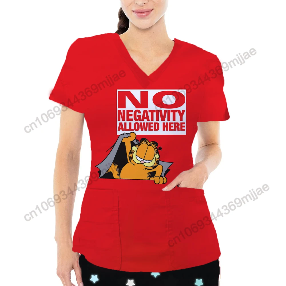 

V-neck Pocket Comfort Funny T Shirts Y2k Top for Women Clothes Women's T-shirt Womens Clothing Kpop Korean Style Clothes Tshirt
