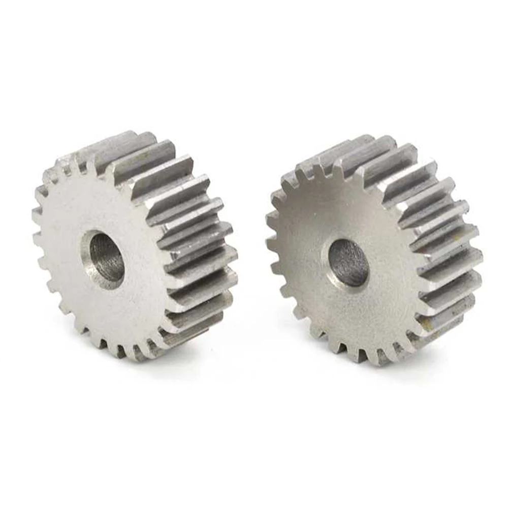 Carbon Steel Pinion Gear 1pc Module 1 60 61 62 63 64 65 66 67 68 69 70 71 72 73 74 75 Teeth 1M Metal Spur Gears Face Width 10mm