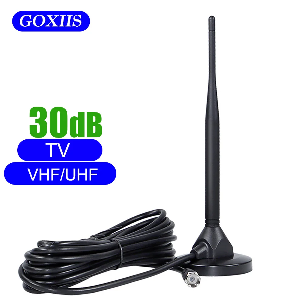 Antenna Tv Digitale Interna Hd Antenna Hdtv Dvb-T/T2 Dvbt2 Antenna Tv Uhf Vhf Antenne Dtv Antenna