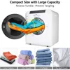 3.5 Cu.Ft Portable Clothes Dryer, High End Front Load Tumble Laundry Dryer with LCD Touch Screen 4