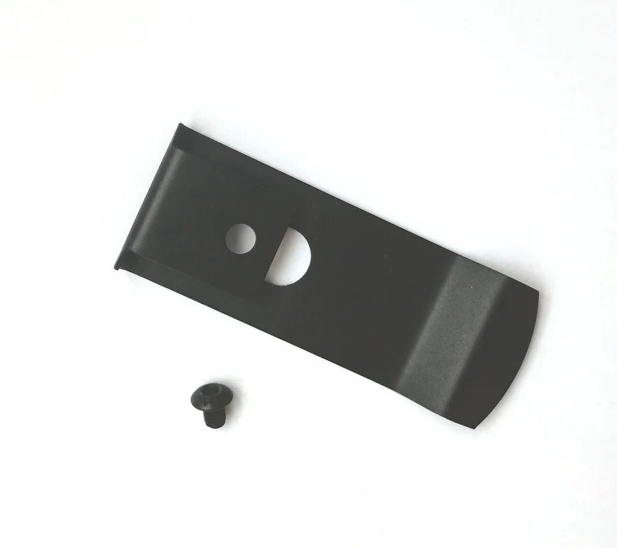 2pcs/bag 0.78" *2.12"(20mm *54mm )Stainless steel Metal Spring Belt Holster Sheath Clip with screws Handicraft accessories