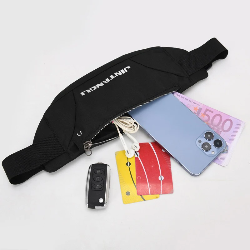 Running Belt Waist Fanny Pack Phone Holder Workout Pouch for Walking Hiking Waist Pack for Workout, Money Belt, Running Gear