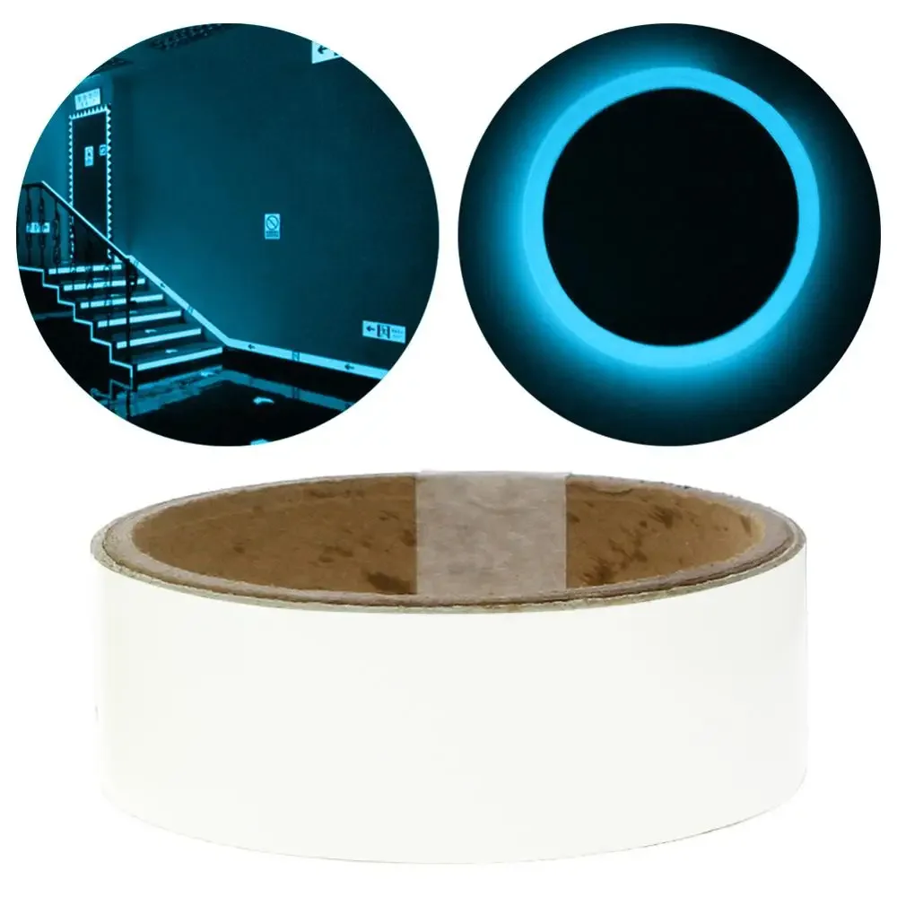 2/3/4/5cm*1m Luminous Self-adhesive Tape Sticker Glow in the Dark DIY Wall Fluorescent Safety Emergency Stairs Line Home Decor