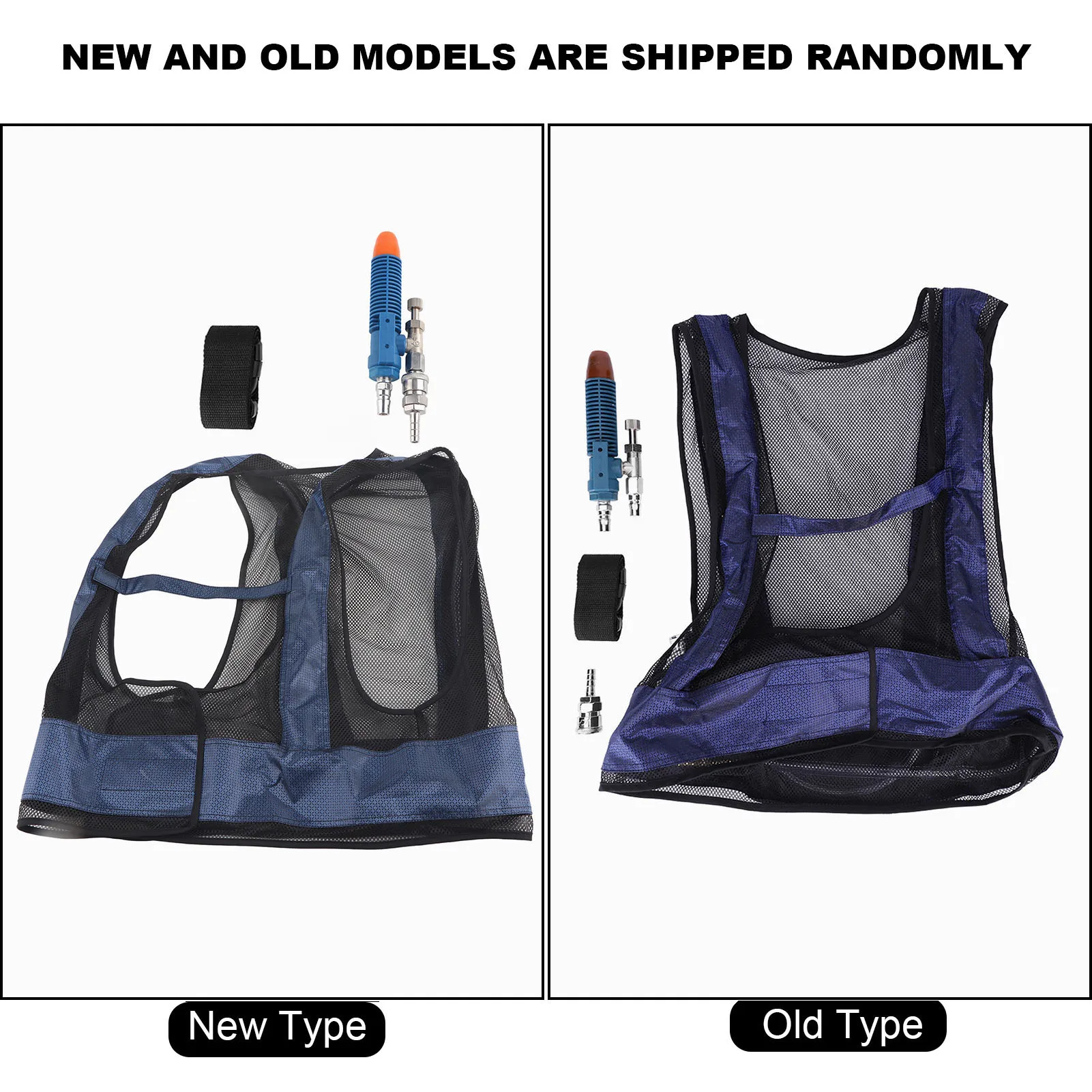 Air Compressed Cooling Vest Waistcoat Welding Steel Air Compressed Cooling Vest Eddy Tube Air Conditioner Waistcoat Cooling Vest