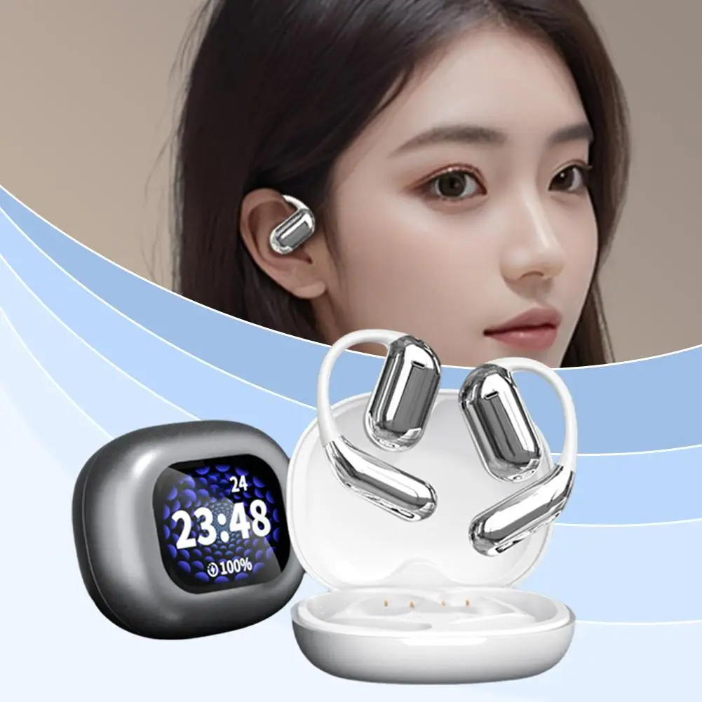 Wireless Bluetooth Headset For Q16 Pro Full color Lcd Screen Anc Noise Wireless bluetooth headset for q16 pro full color lcd screen anc noise