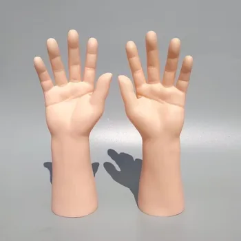 Realistico manichino maschile display a mano gioielli braccialetto anello guanto supporto manichino mano