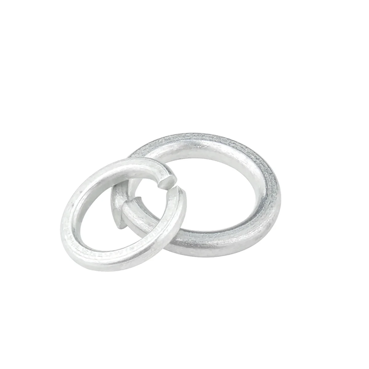 

M2M3M4M5M6M8M10 Carbon Steel Plated White Zinc Thin Open Elastic Spring Metal Gasket Meson