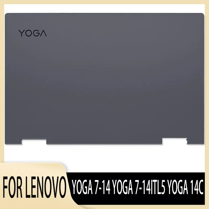 

Original LCD Back Cover 5CB1A08845 AM1RW000G10 SG For Lenovo YOGA 7-14 YOGA 7-14ITL5 YOGA 14c Rear Lid Back Case Gray
