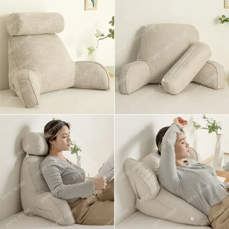 

Съемная подушка, мягкая сумка, Большая спинка, подушка для дивана, подушка, татами для общежития, съемный упор для чтения, поясной упор для кресла, спинка