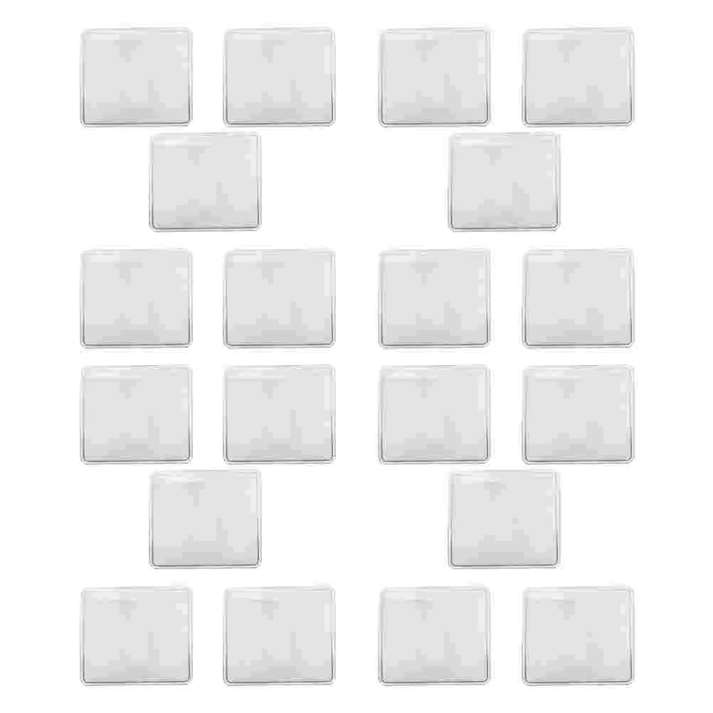 

Envelope Necklace Chain Adhesive Clear Cards Pockets Display Earrings Pouch Loose Plastic Sleeve Pocket Holder Self Blank