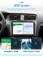 Hizpo systèmes intelligents de voiture intelligente pour VW Golf 7 2013-2017 lecteur multimédia GPS 2din Autoradio CarPlay Android Auto 2din Radio 6