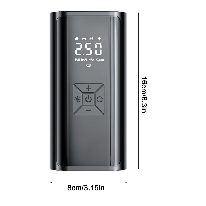 Mini Wireless Tire Inflator 3