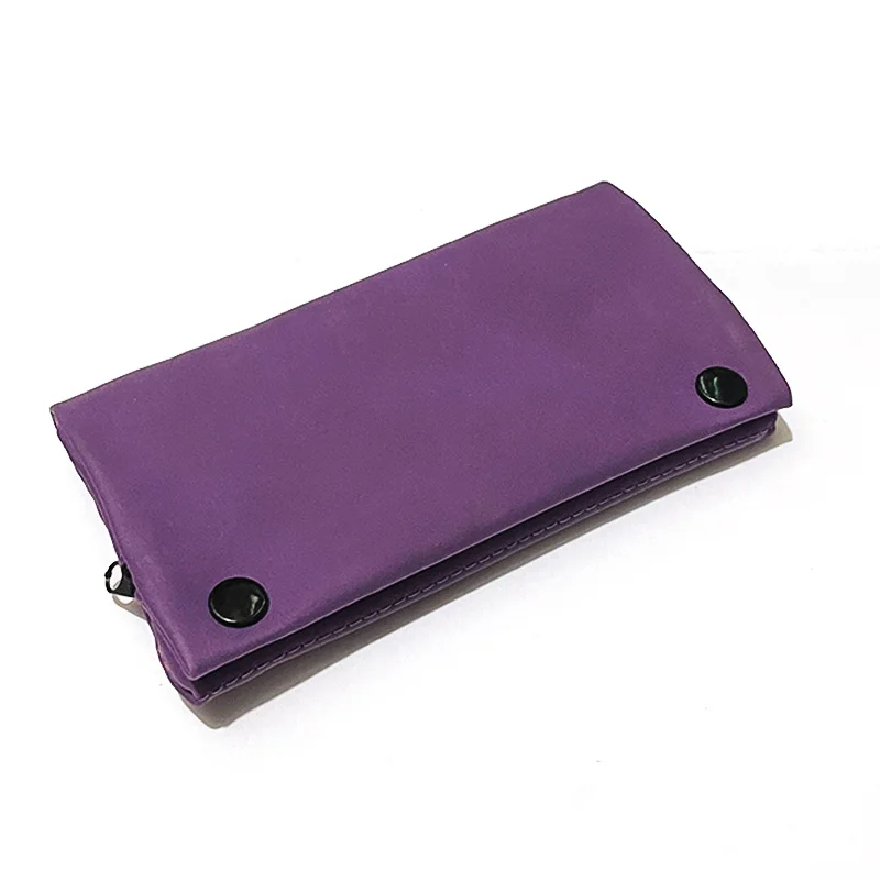Borsa Porta Sigarette Pieghevole in Pelle PU, Custodia Arrotolabile, Portafoglio, Regalo da Uomo, Porta Sigarette Multifunzione - immagine 2