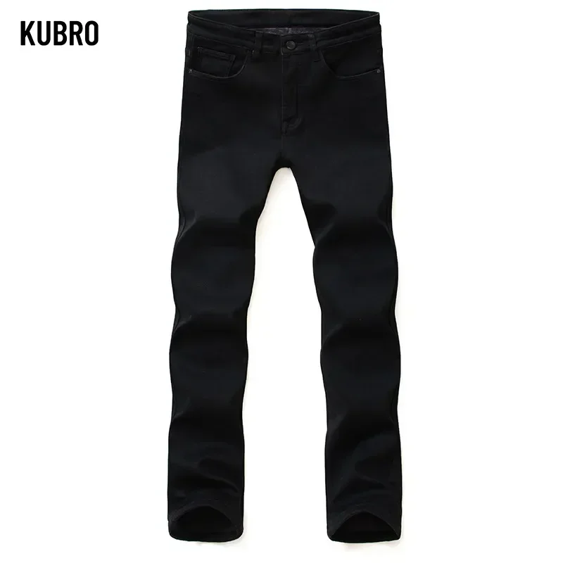 Men Classic Advanced Fashion Brand Jeans Jean Homme Man Soft Stretch Black Biker Masculino Denim Trousers Mens Pants Overalls 5