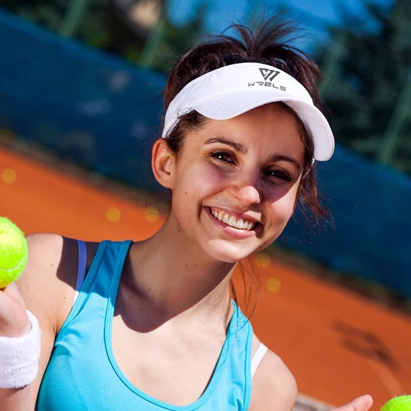 1pc Light and Thin Foldable Sports Empty Top Cap Sweat-absorbing Sunshade Golf Cap Adjustable Breathable Quick-drying Cap