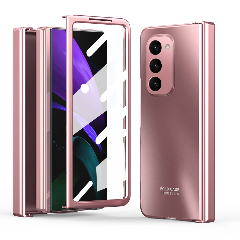 

Матовый розовый чехол для Samsung Galaxy Z Fold 2
