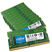 Memoria Ram de 40 piezas, DDR4, 4GB, 8GB, 16GB, 2133, 2400, 2666, 3200 mhz, PC4, 17000, 19200, 21300, 1,2 V, Sodimm, Notebook, Ddr4