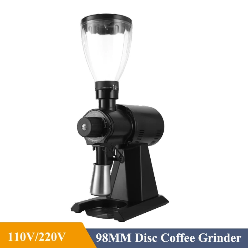 EK43S 98MM Espresso Coffee Grinder Stainless Steel Titanium Plated