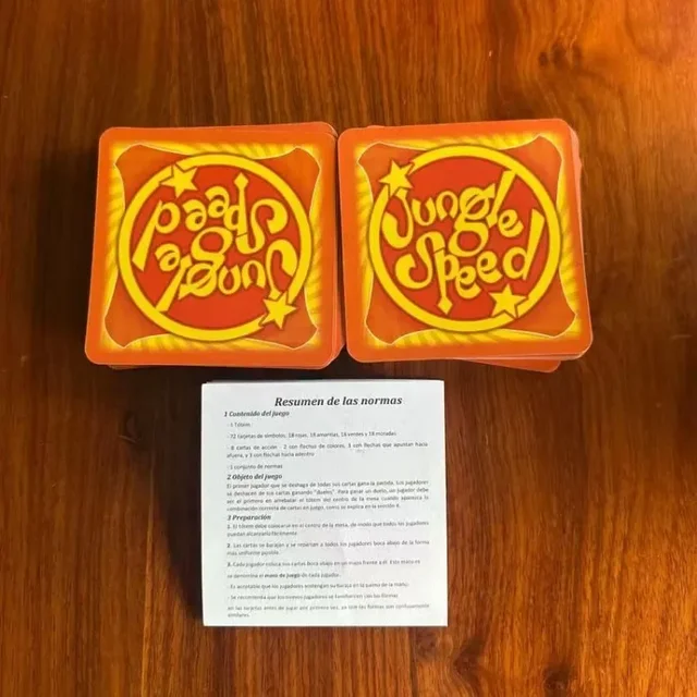 Unique Jungle Expansion Board Game - Speed Forest Adventure for Game Collection Cards 5