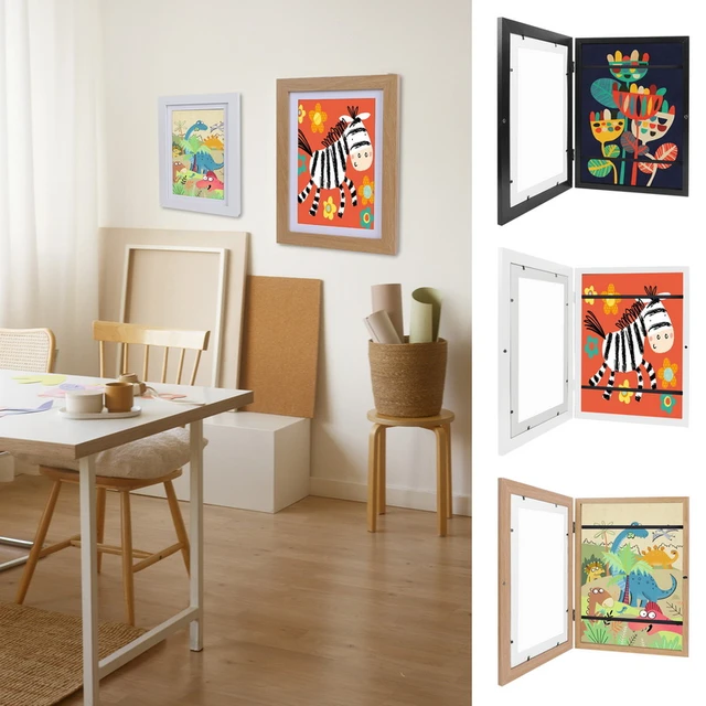 Displaying Children's Art Work - How to Make a Wooden Wall Art