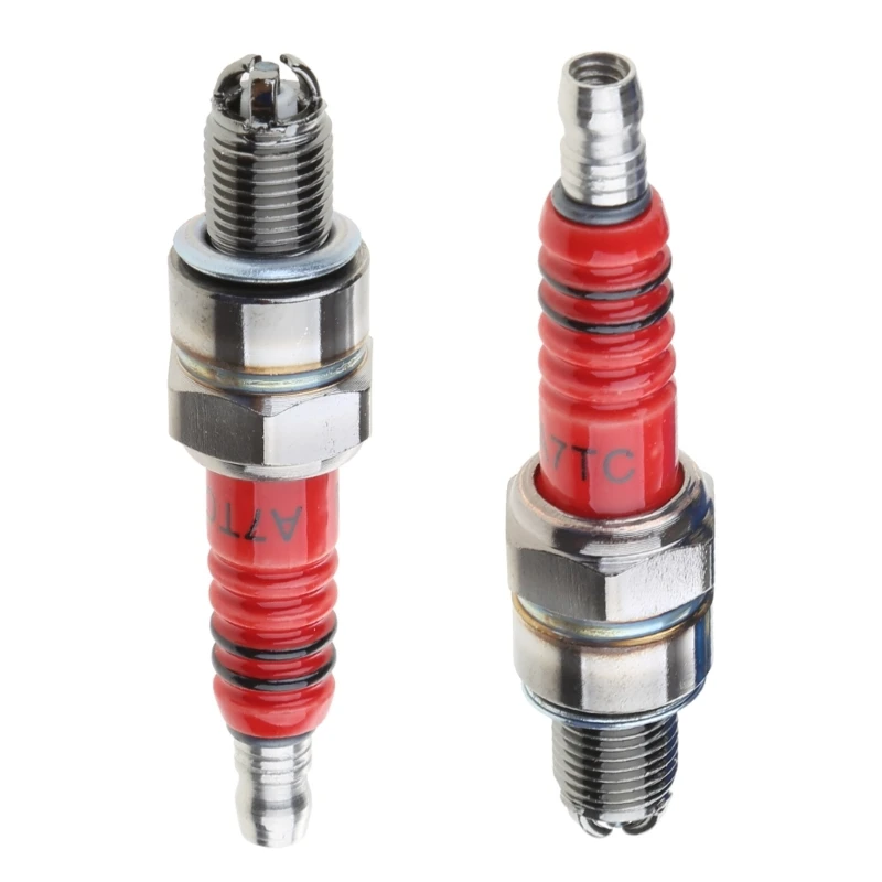 Motorcycle Spark Plug New NGK C7HSA CR7HSA 3 Electrode for Honda-CRF50 DAX 50cc 70cc 90cc 110cc