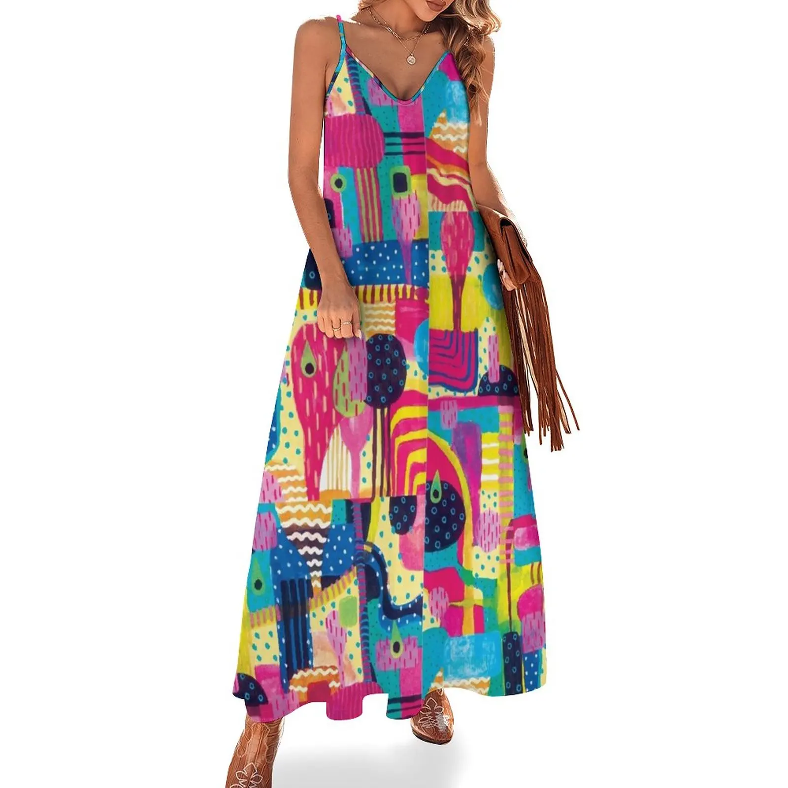 

Disorderly Sleeveless Dress dresses korean style Dress vintage