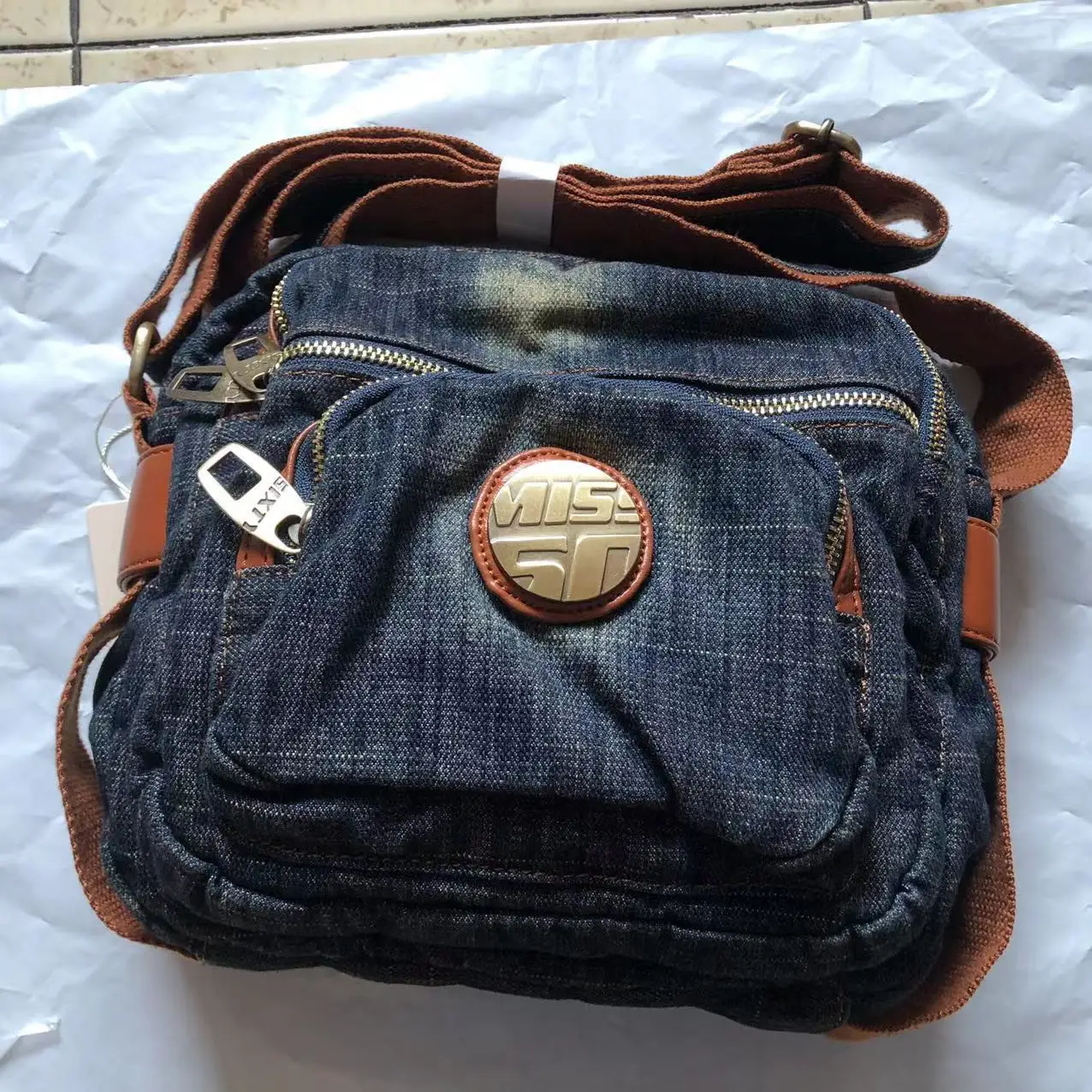 Vintage Fashion Denim Jeans Flap Bags Girls Handbags Crossbody Bag Women Messenger Bags Purse bolsa feminina bolsos mujer