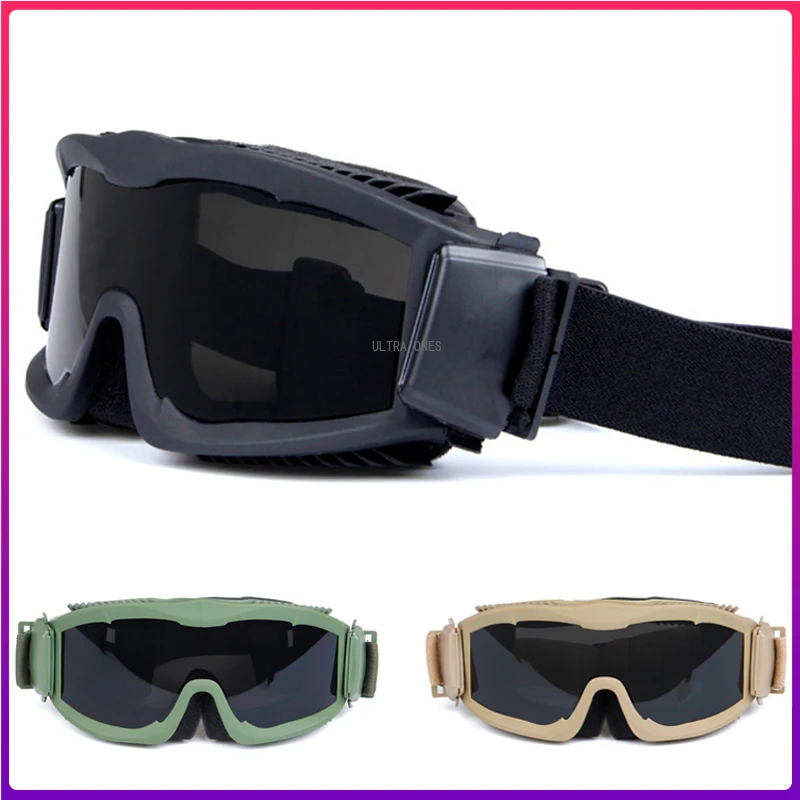 Outdoor Shooting Protective Eyewear Tactical Goggles Wargame