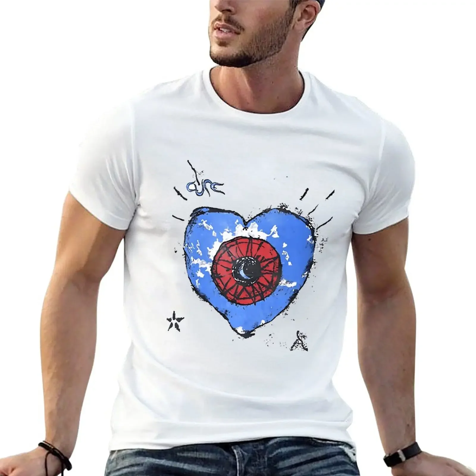 

The Cure 1992 Wish Tour футболка funnys таможенный дизайн ваши собственные тяжелые футболки для мужчин