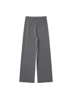 Women Fashion With Darts Front Pockets Wide Leg Pants Vintage High Waist Zipper Fly Female Trousers Mujer - Image 3
