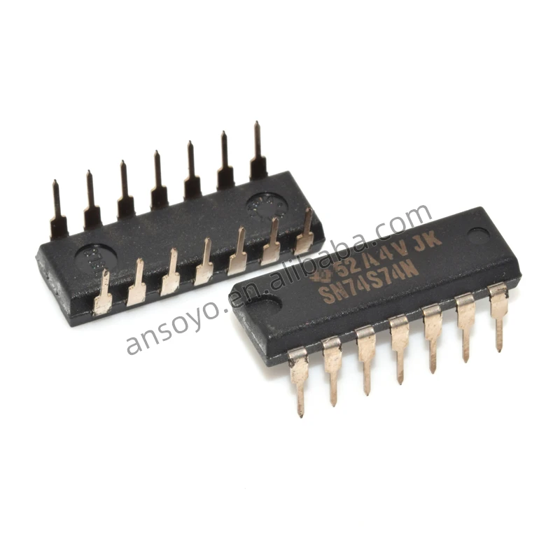 

10PCS SN74S74N Integrated Circuits IC DIP-14 New Original