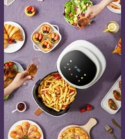 900W 110V-220V Household 8L Air Fryer No Oil Electric Fryer with Gridiron Intelligent Touch Screen Oven for Whole Chicken 2