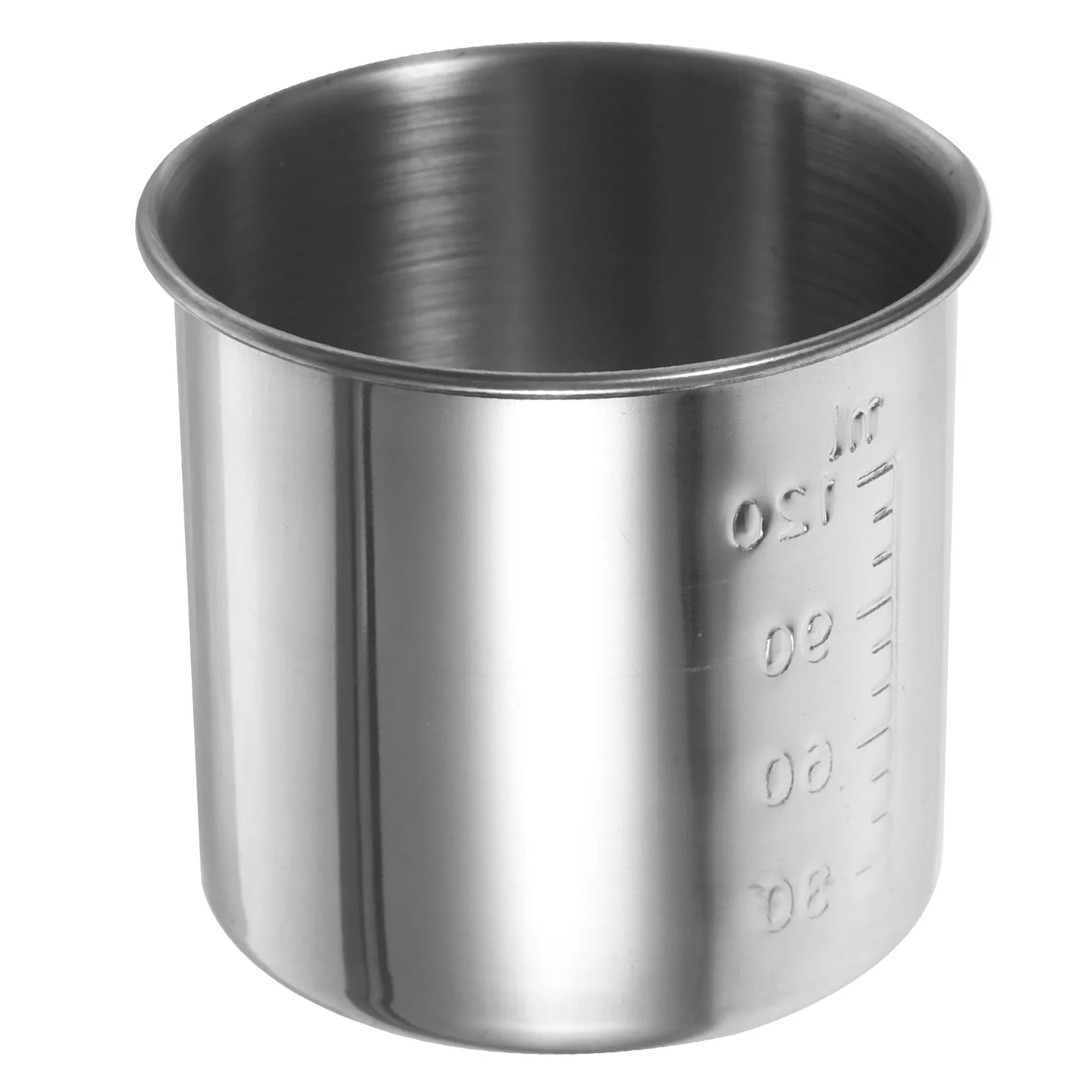 Rice Measuring Cup Stainless Steel Measuring Cup 120Ml Rice Cooker Measuring Cup Metal Measuring Cup Kitchen Gadgets Dry