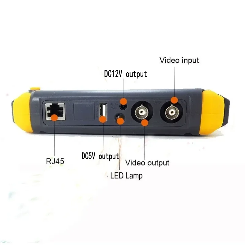 IV8W 5 palec TFT LCD 5MP AHD TVI 4MP CVI CVBS CCTV tester záruka kamera tester monitor VGA HDMI vstupní UTP kabel krunýř