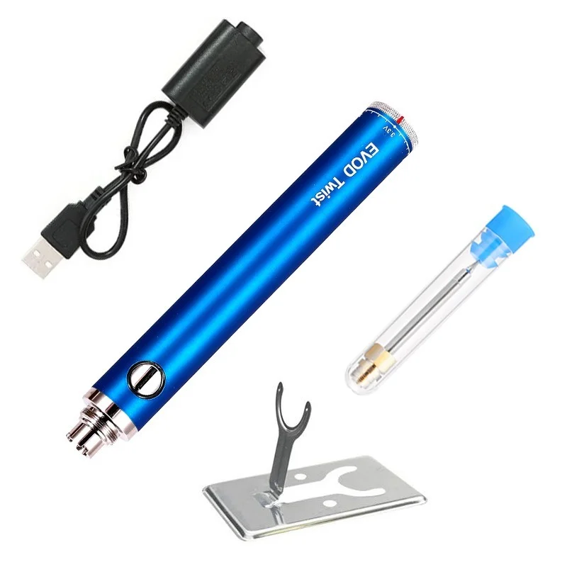 무선 충전 인두 USB 5V 무선 충전식 납땜 인두, 510 인터페이스, 야외 휴대용 용접 수리 도구, 4 가지 색상