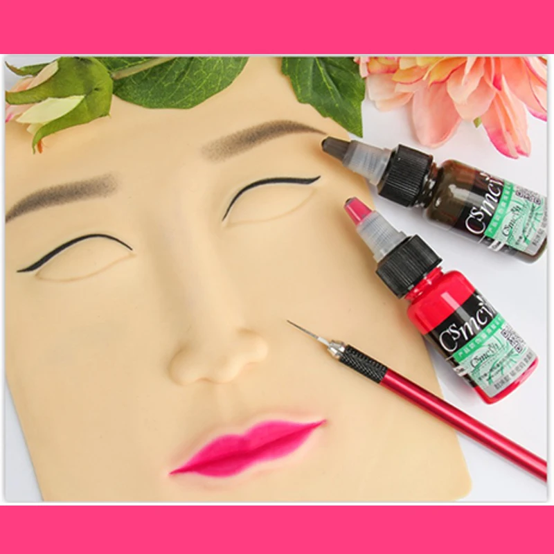 Perma Blend Pigment Microblading Lip Tattoo Ink 15ML Permanent Makeup Eyebrow Micropigmentation Tint Natural Ingredients Paint tattoo ink tattoo ink pigment