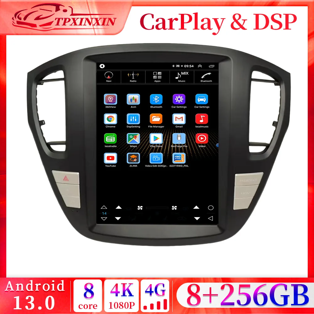 

12.1" For Tesla Screen Car Radio For Toyota Highlander 2001-2007 Android 13 Auto GPS navigation video multimedia recorder Player
