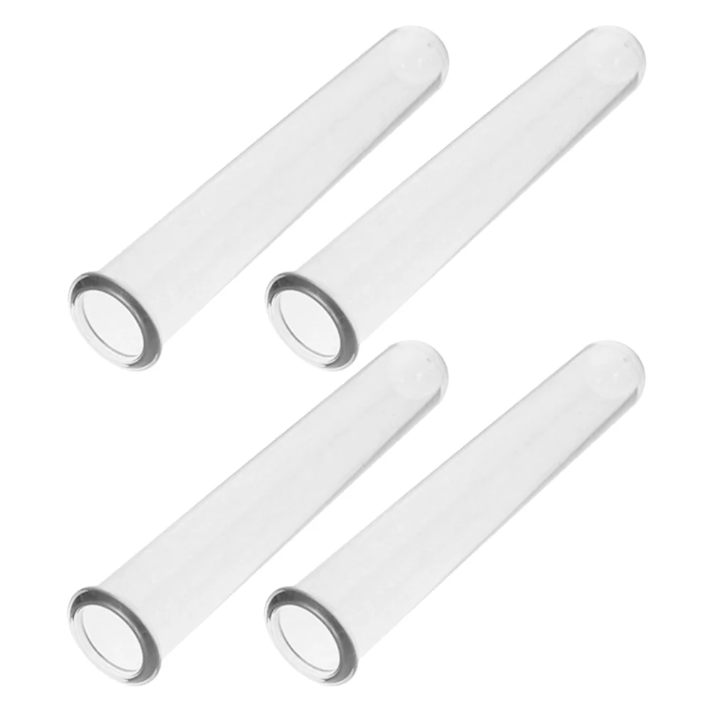 4 Pcs Hydroponic Vase Propogation Station Vases Pot Test Tube Crystal Epoxy Plastic Tubes Floral Water 6