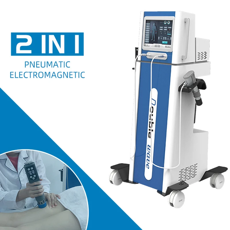 

Professional 2 in 1 Treatment Cellulite /knee Pain Treatment Shock Wave Physical Therapy Equipment Erectile Dysfunction Machine