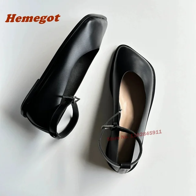 靴 OBLIQUE TOE FLAT SHOES OBLIQUE TOE FLAT SHOES