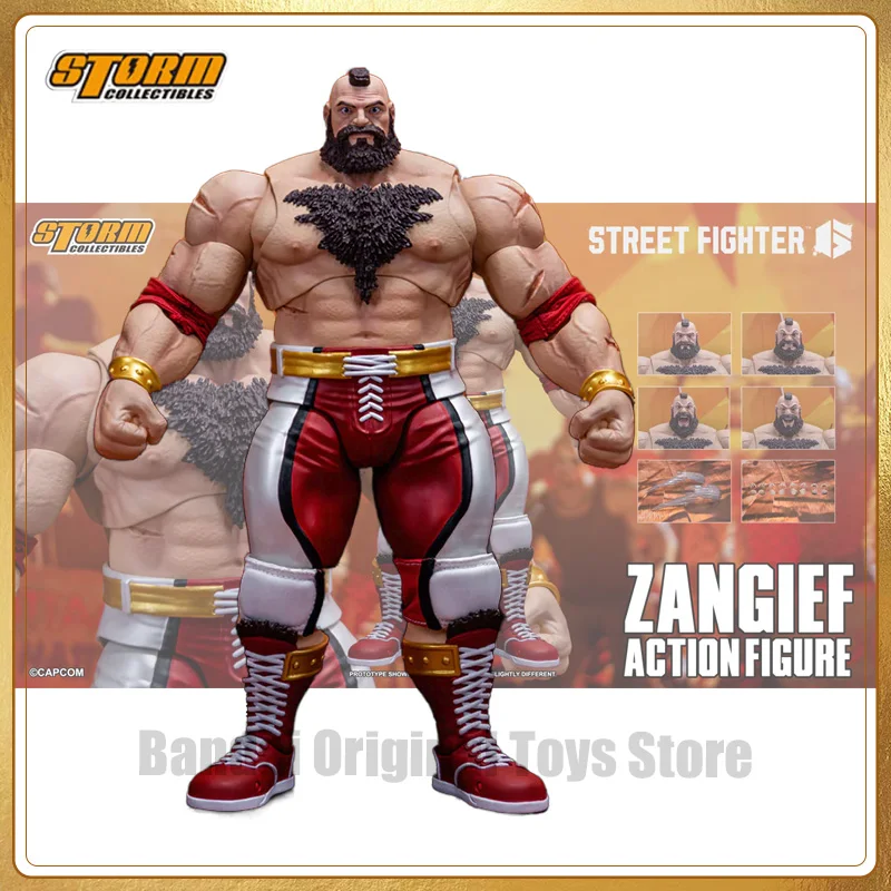 100% Original Storm Toys ZANGIEF STREET FIGHTER 6 CPSF29 the Red