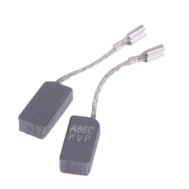 Spazzole Carbone Per Smerigliatrice Bosch GWS 750 E GWS 750-100 - Ricambio Originale