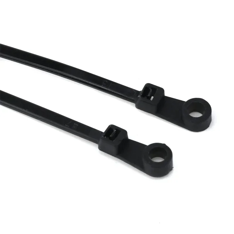 Screw Hole Cable Ties 100/1000Pcs Reusable Fixed Nylon Cable Ties Self-locking Cord Straps Fastening Loop Office Organizer nylon cable ties,cable ties,cable tie,nylon zip ties