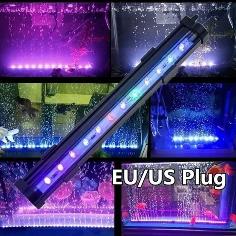 Aquarium LED Bubble Light Submersible