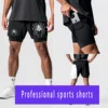 Anime Hunter X Hunter Gym Shorts for Men Breathable Spider Performance Shorts Summer Sports Fitness Workout Jogging Short Pants 1